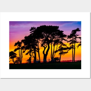 Sunset Silhouette Posters and Art